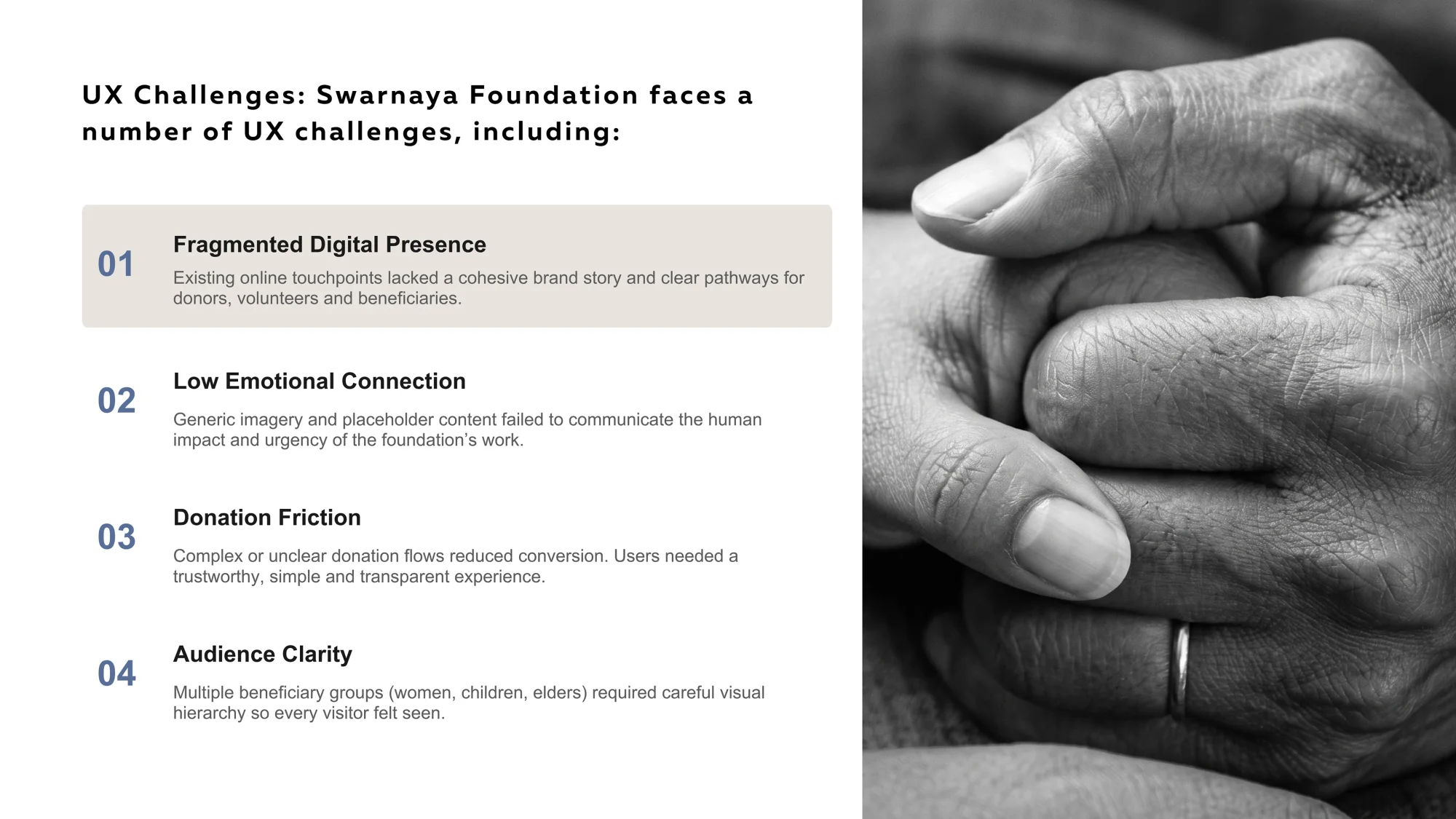 Swarnaya Foundation — design presentation 04
